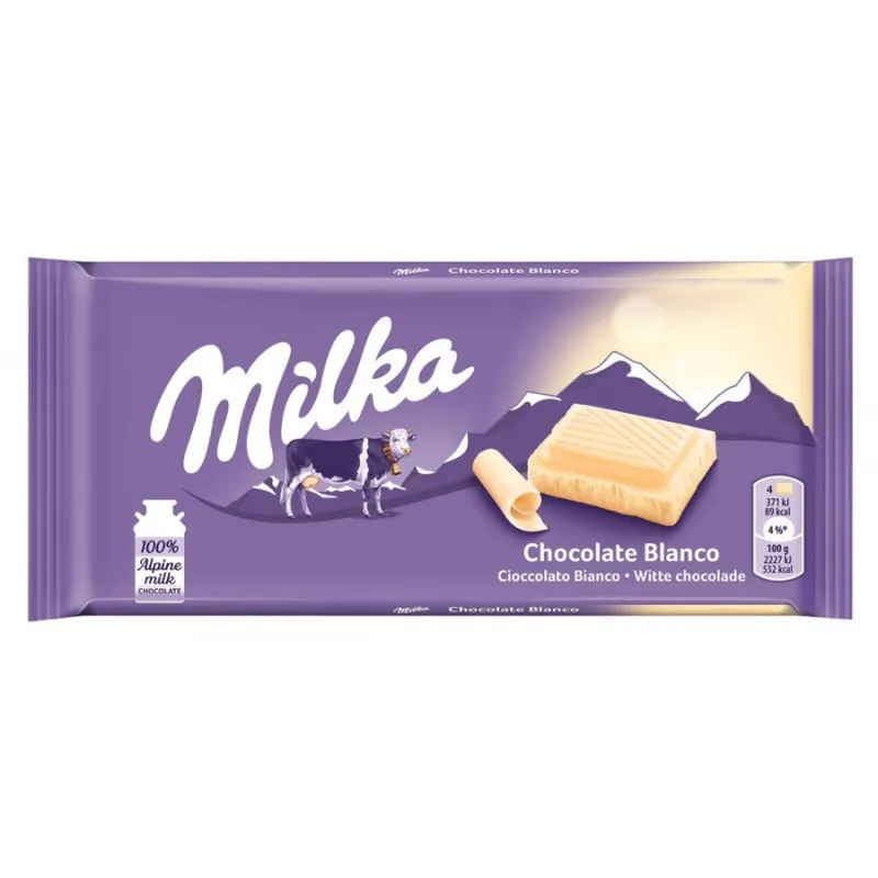 Milka chocolate blanco 