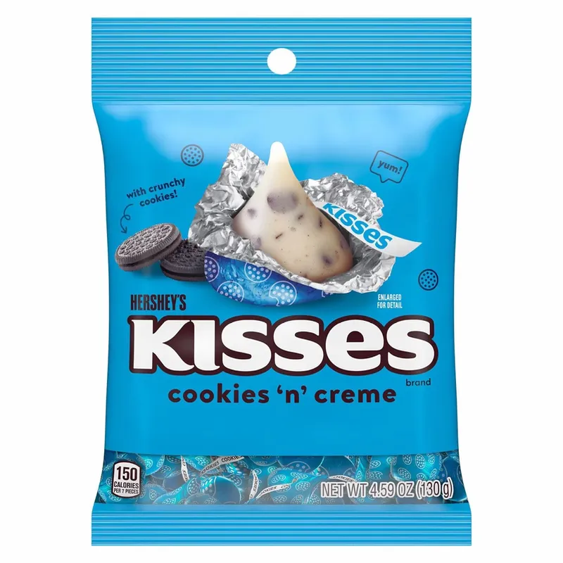 Mini Kisses Cookies and Cream