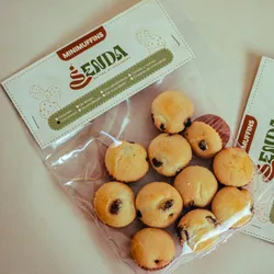 Mini muffin con chispas 