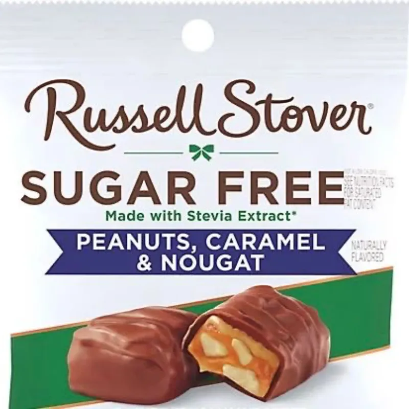 Mini Russell stover Peanuts, Caramel & Nougat