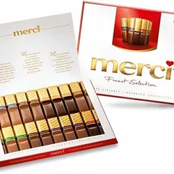 Mini tabletas de Chocolate Merci Finest Selection 