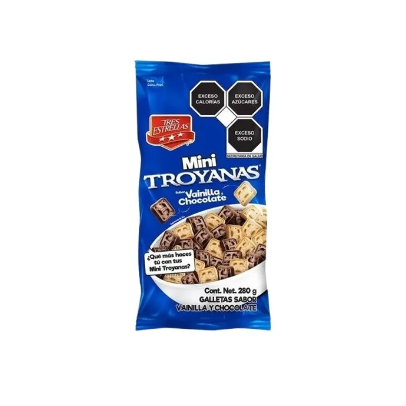 Mini Troyana sabor Vainilla y Chocolate 