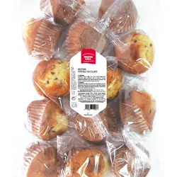 Muffins Pepitas Choco Montes Lara