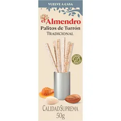 Palitos de turrón Tradicional El Almendro 