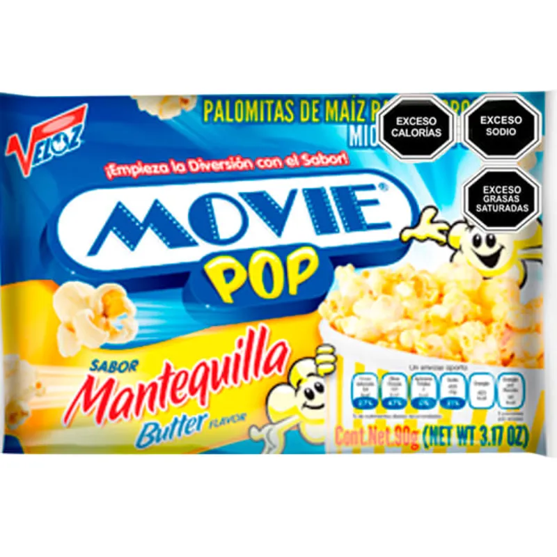 Palomitas para microondas Movie Pop