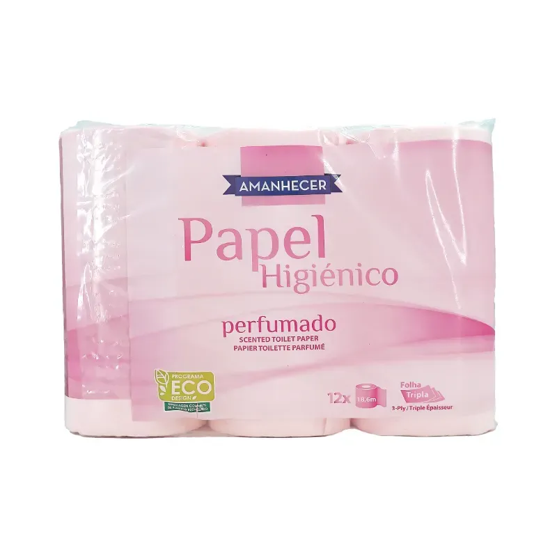 Papel higiénico perfumado Amanhecer 