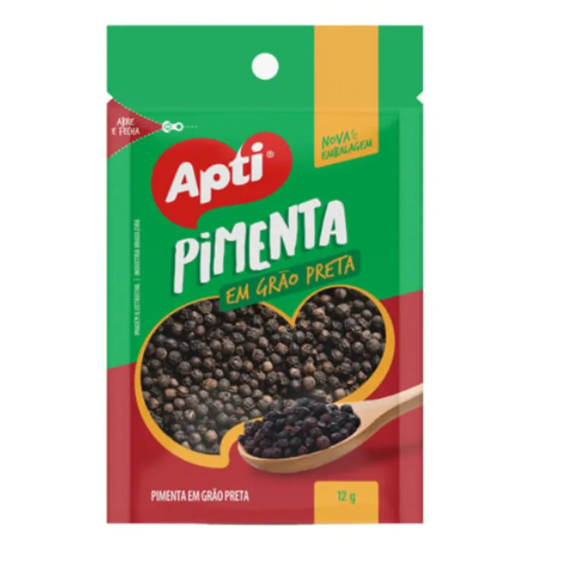 Pimienta negra en granos Apti 