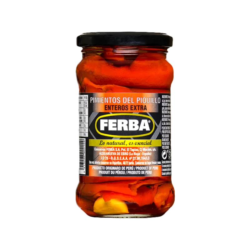 Pimiento del Piquillo Entero Ferba