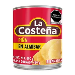 Piña en almíbar rebanadas La Costeña