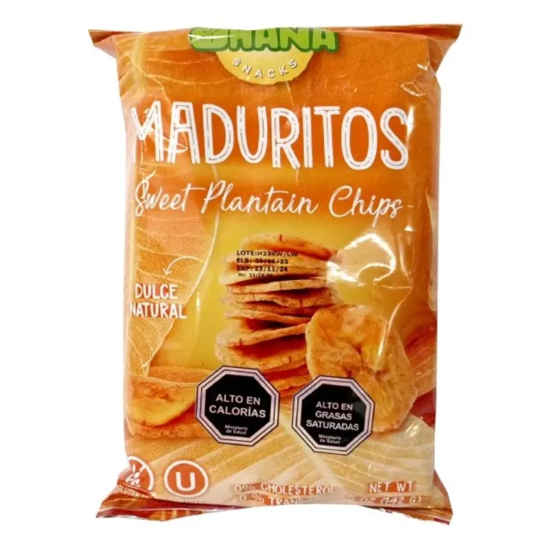 Platanitos Maduritos Dulce natural 