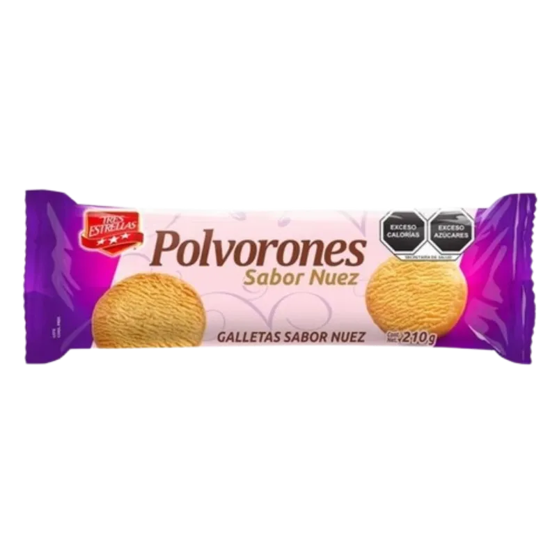 Polvorones sabor nuez 