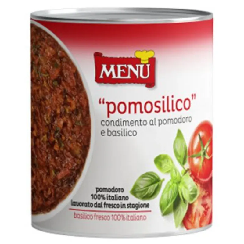 Pomosilico Salsa de Tomate con albahaca Menú