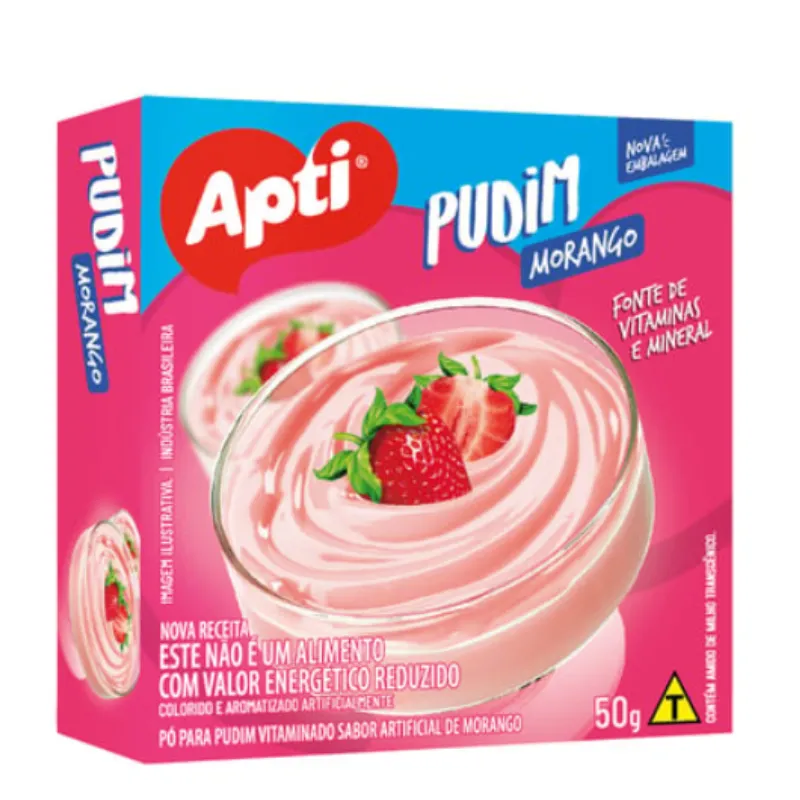 Pudín de Fresa Apti 