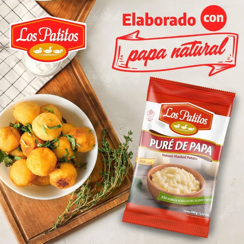 Puré de papa Los patitos 