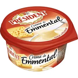 Queso crema Emmental President 