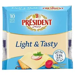 Queso Light & Tasty President 