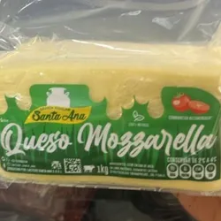 Queso mozzarella Santa Ana