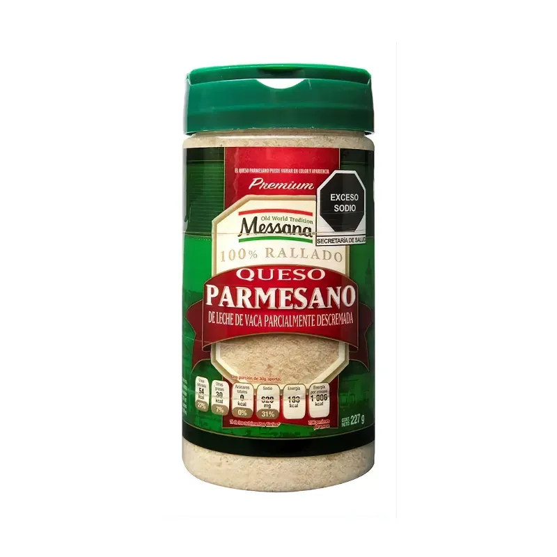 Queso parmesano 100% rallado
