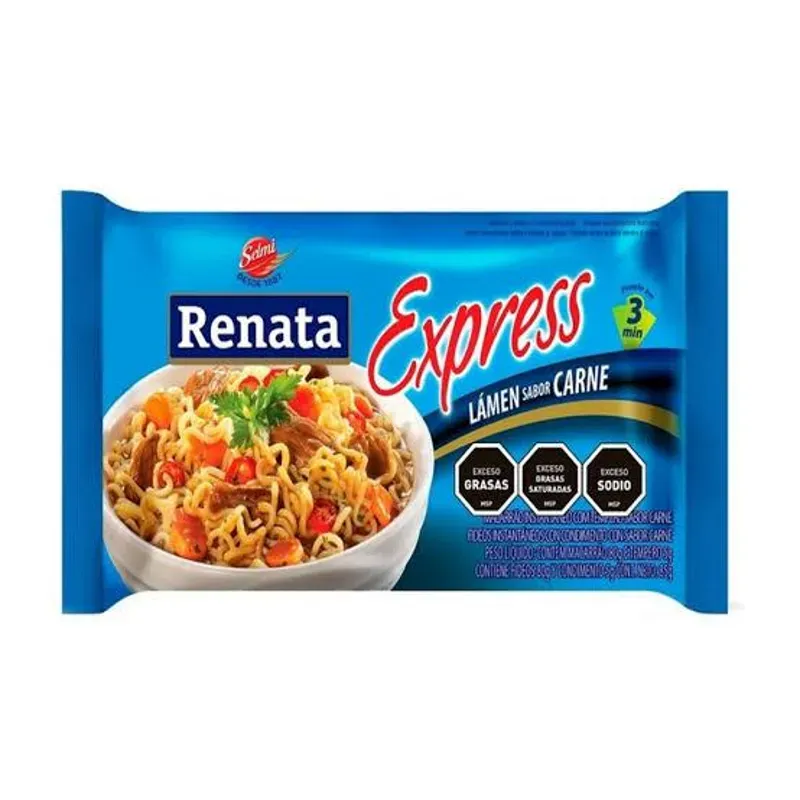 Sopa de carne instantánea Renata
