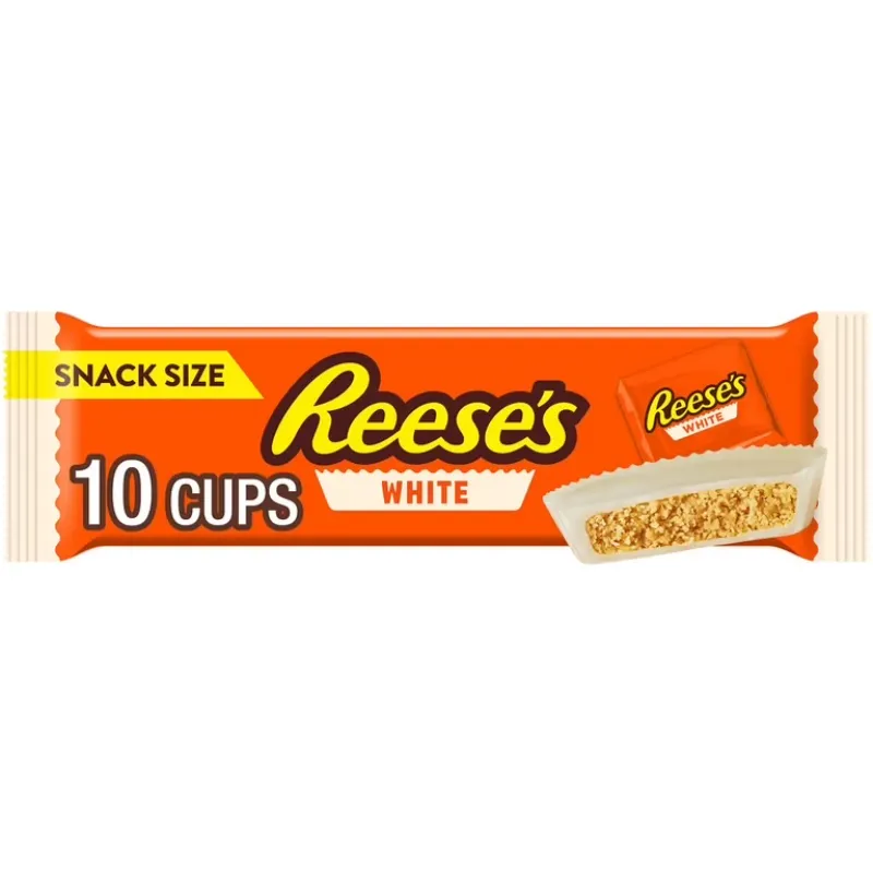 Reese's Dulces de Tazas de Mantequilla de Maní con Crema Blanca