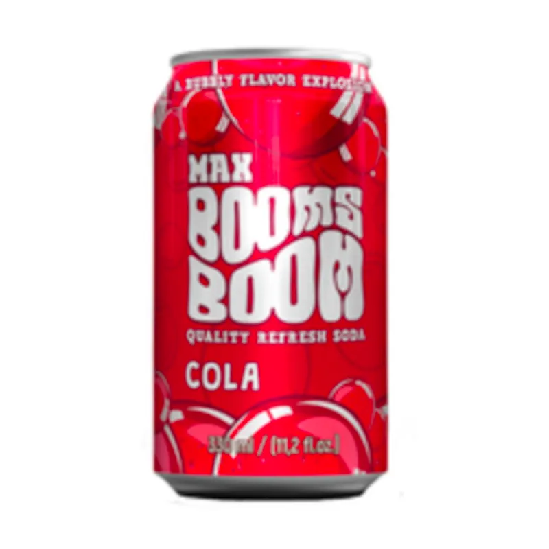Refresco Boom Cola 