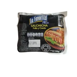 Salchicha de pollo y cerdo 