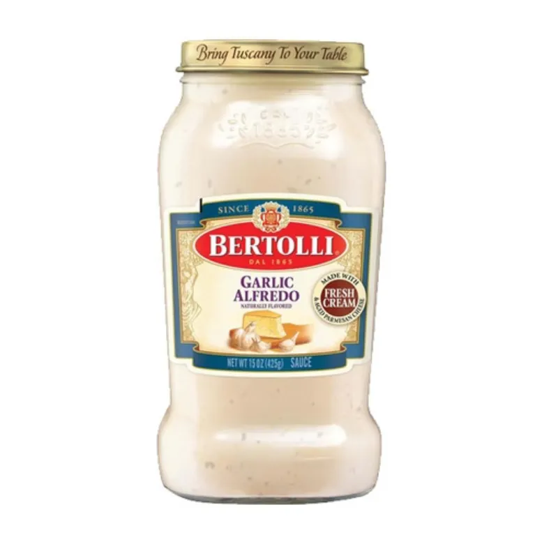 Salsa Alfredo con Queso Parmesano 