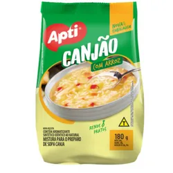 Sopa de gallina con arroz Apti 