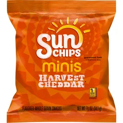 Sun Chips Minis Harvest Cheddar