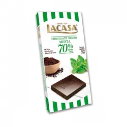 Tableta Chocolate Menta  70% Cocoa 