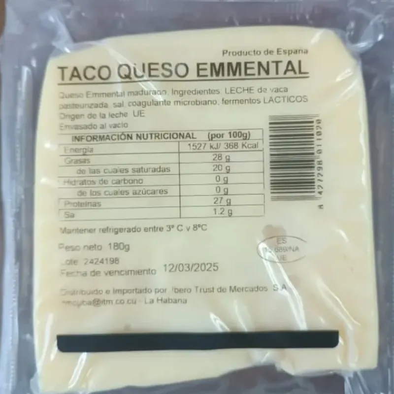 Taco Queso Emmental 