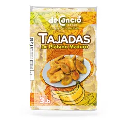 Tajadas de plátano Maduro deCancio 