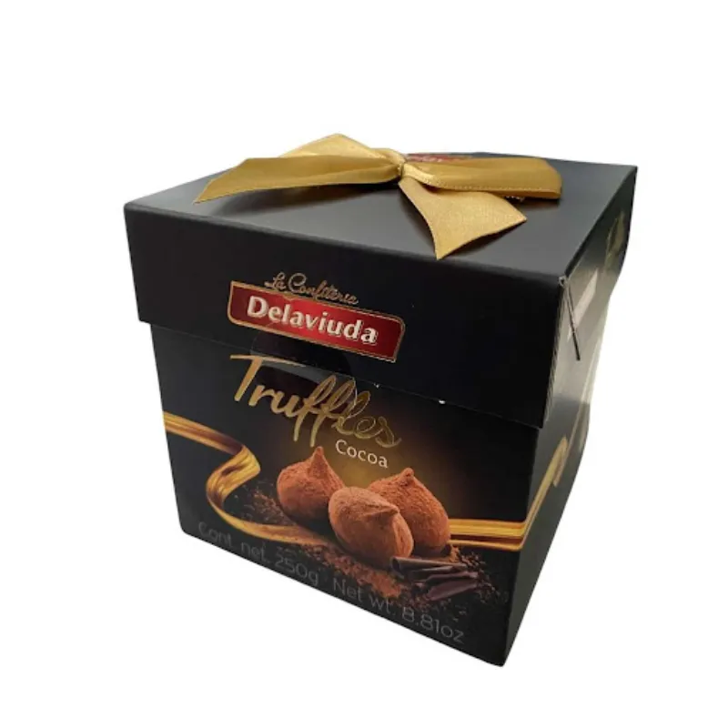 Trufas al Cacao Caja de Regalo DELAVIUDA 