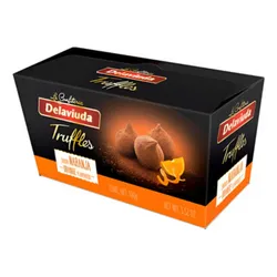 Trufas al Cacao con Naranja DELAVIUDA 