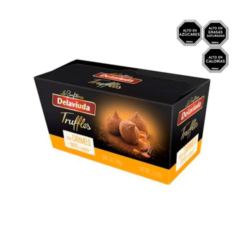 Trufas al Cacao de Caramelo DELAVIUDA 