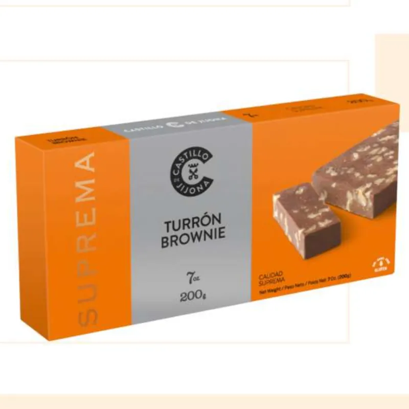 Turrón de Brownie Castillo de Jijona 