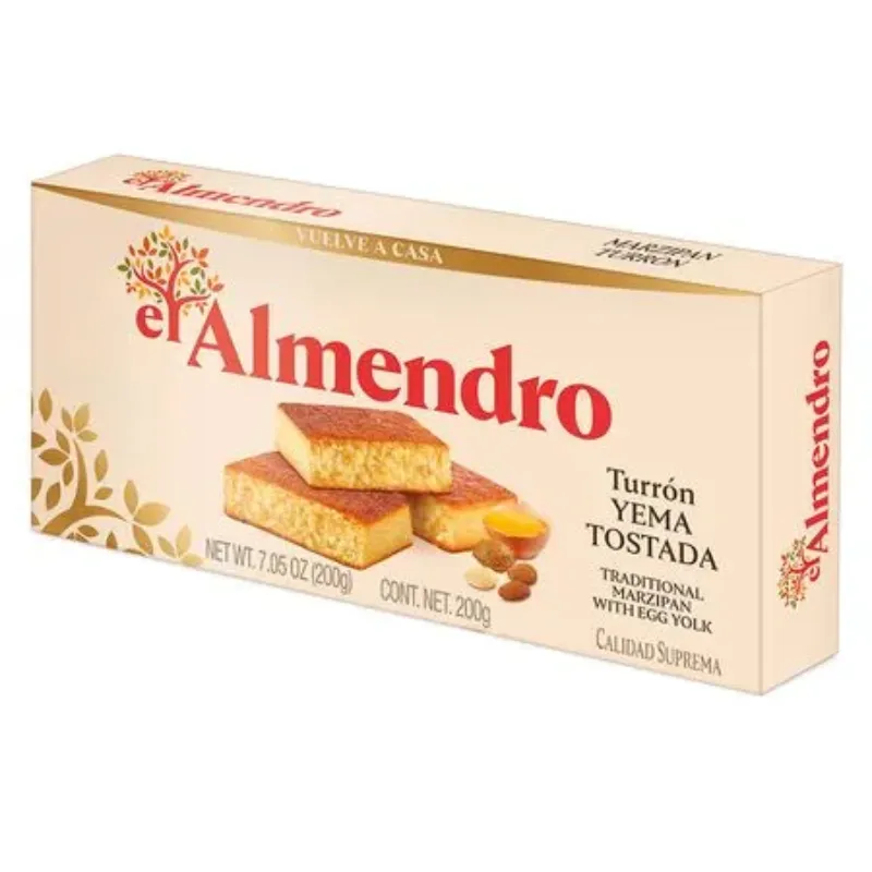 Turrón Yema Tostada El Almendro 
