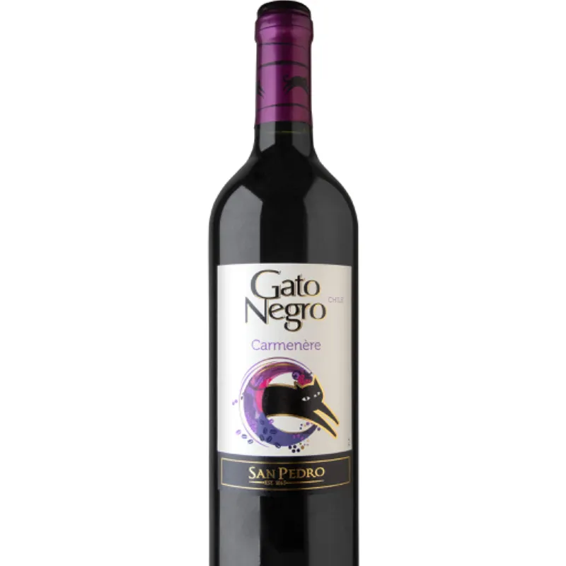 Vino Tinto Carmenere Gato Negro 