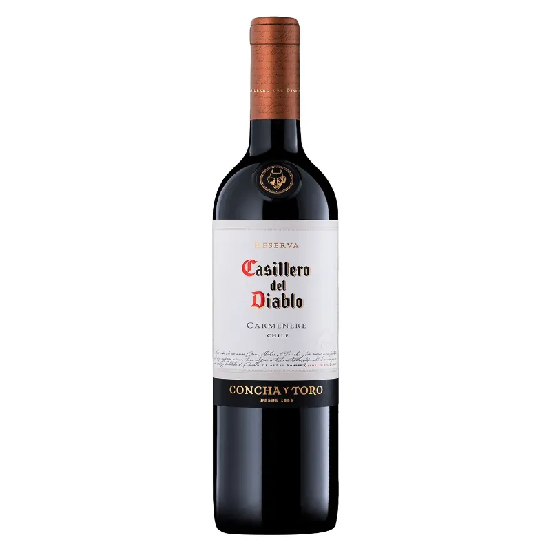Vino Tinto Casillero del Diablo Carmenere 