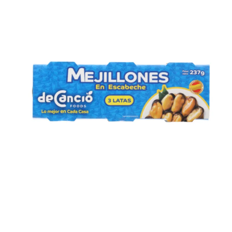 Mejillones en Escabeche deCancio 