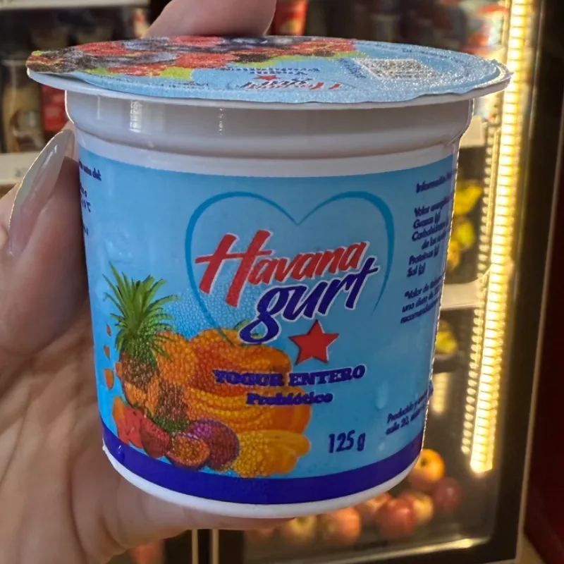 Yogurt Entero Probiotico Plátano 