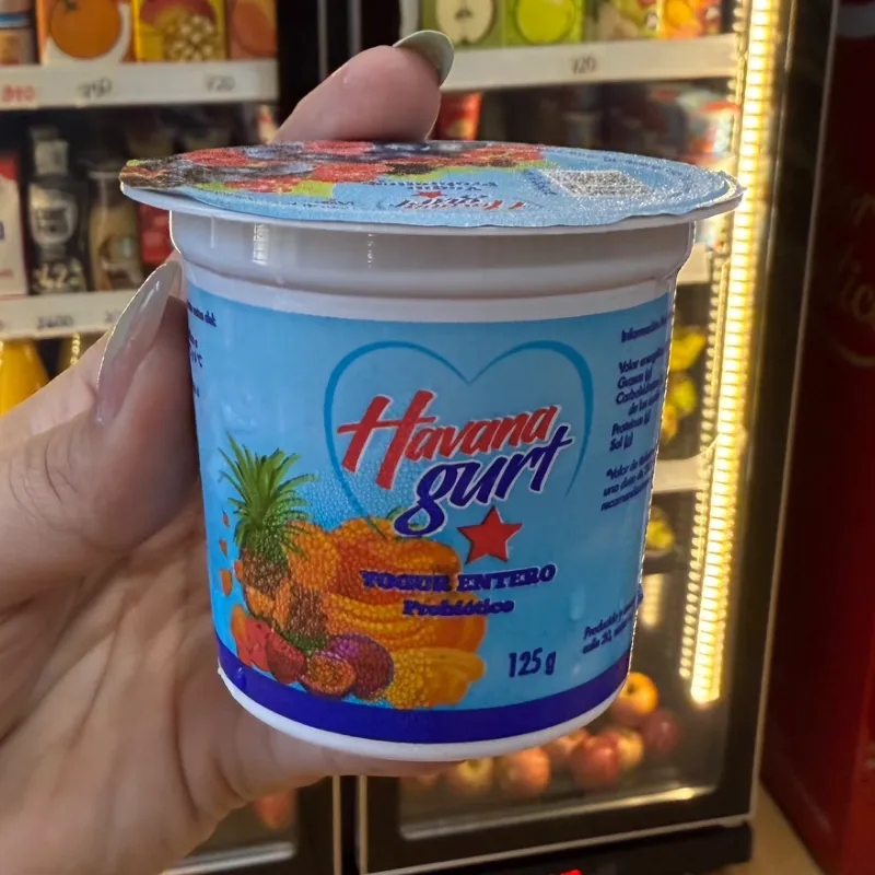 Yogurt Probiotico Entero Fresa Plátano 