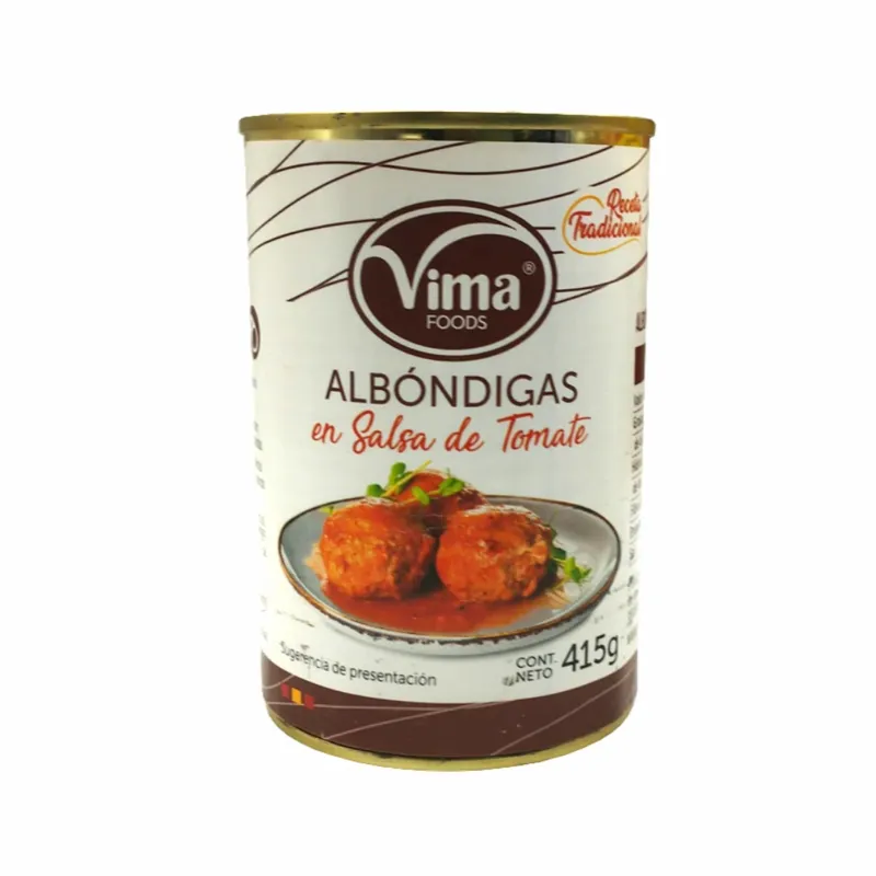 Albóndigas en Salsa de Tomate 