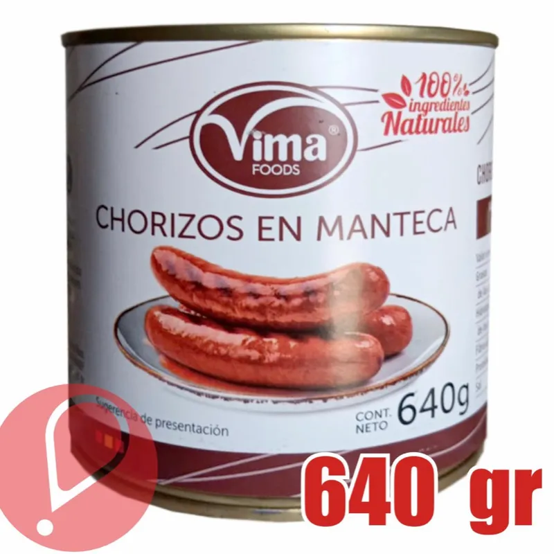 Chorizo en Manteca 