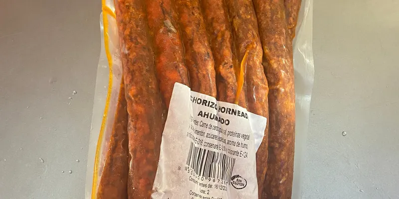 Chorizo horneado y ahumado 