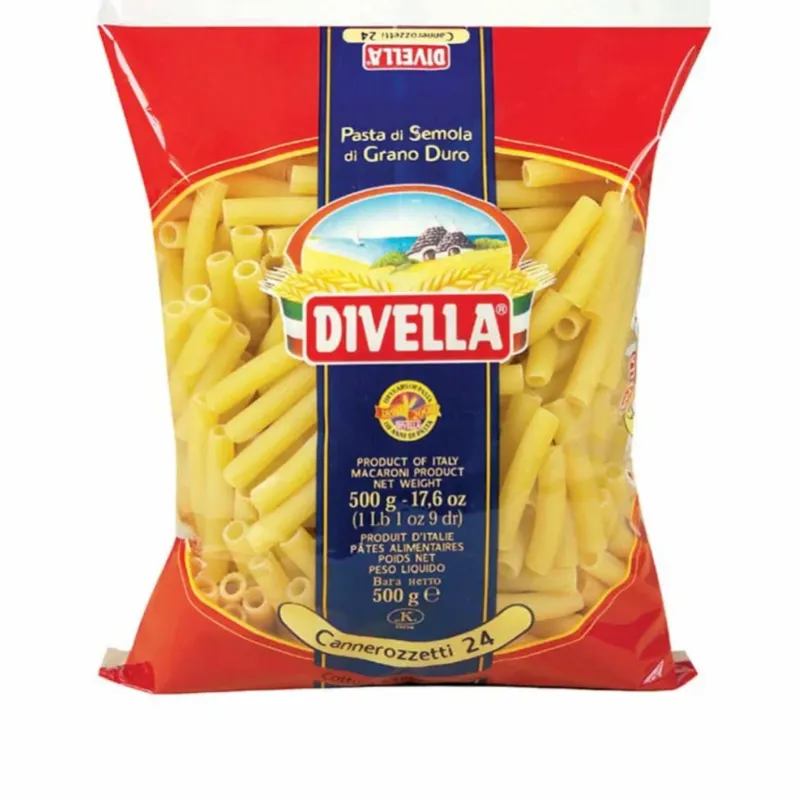 Pastas cortas Elicoidali 