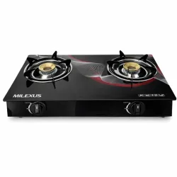 Cocina Milexus de Gas de 2 Hornillas para meseta