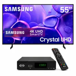Televisor SmartTV Samsung 55 pulgadas + Caja Digital GBR