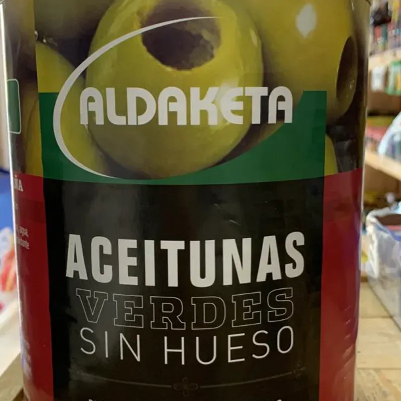Aceituna sin hueso Aldaketa
