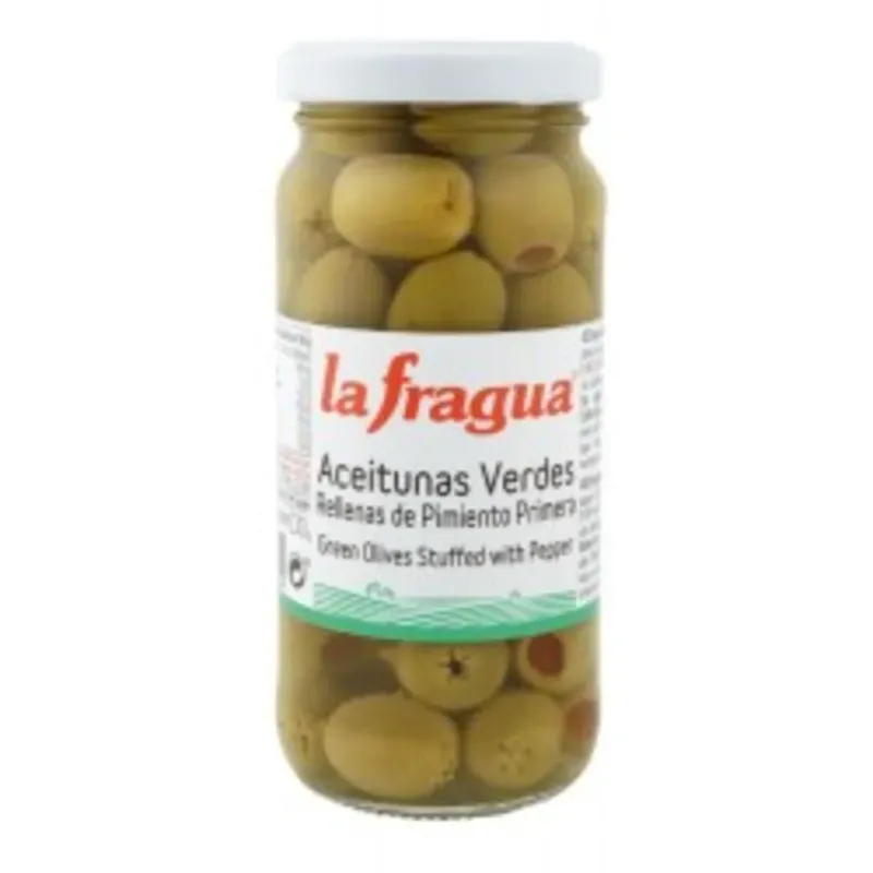 Aceitunas Verdes con Pimiento